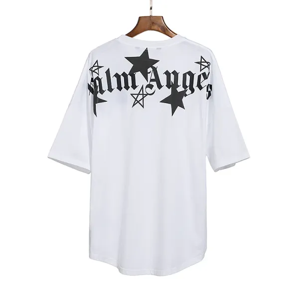 Palm Angels Palm Leaf Graphic Black T-Shirt - 89