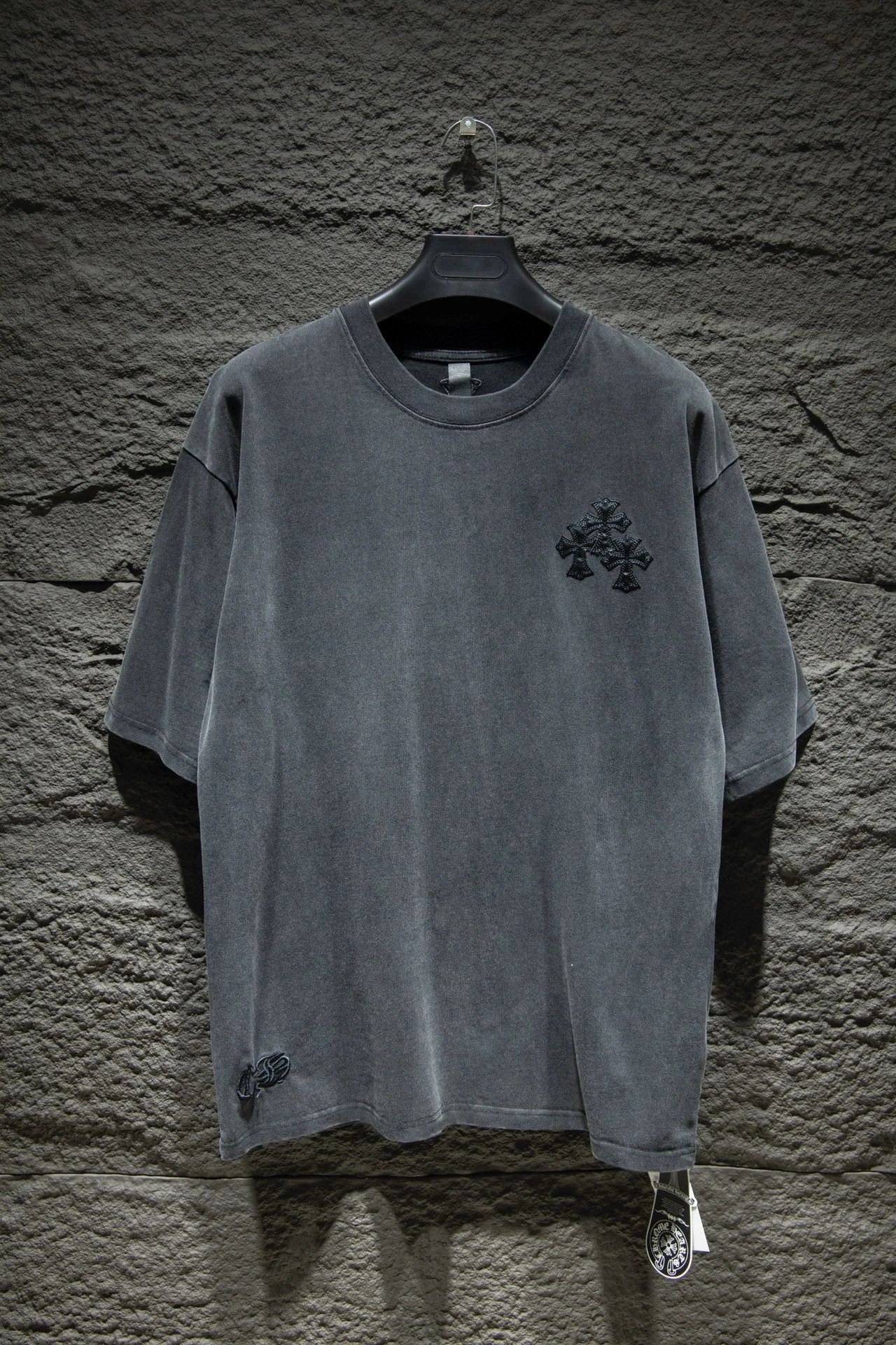 Gallery Dept. Embroidered Logo Black T-Shirt - 13
