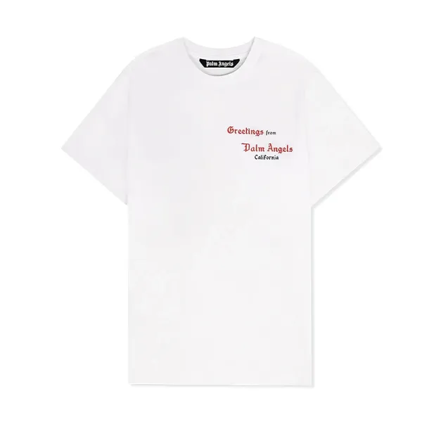 Palm Angels Palm Leaf Graphic Black T-Shirt - 41