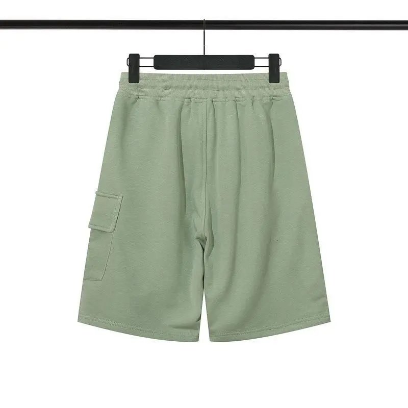 C.P. Company White Cargo Shorts with Lens Patch - 11