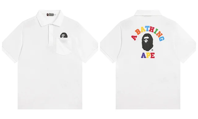 A BATHING APE T-Shirts Logo Graphic product detail image 9