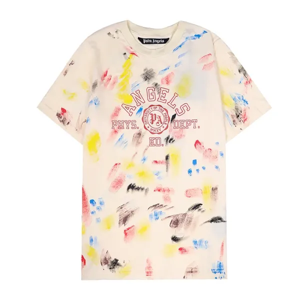 Palm Angels Palm Leaf Graphic Black T-Shirt - 33