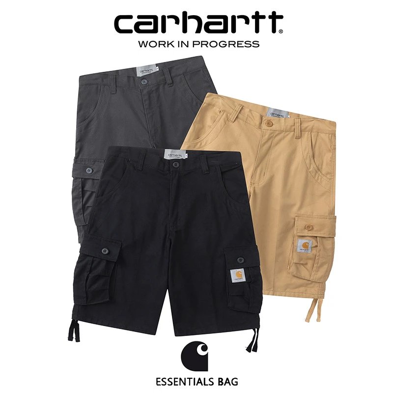 Carhartt Work In Progress Cargo Shorts Beige Shorts - 3