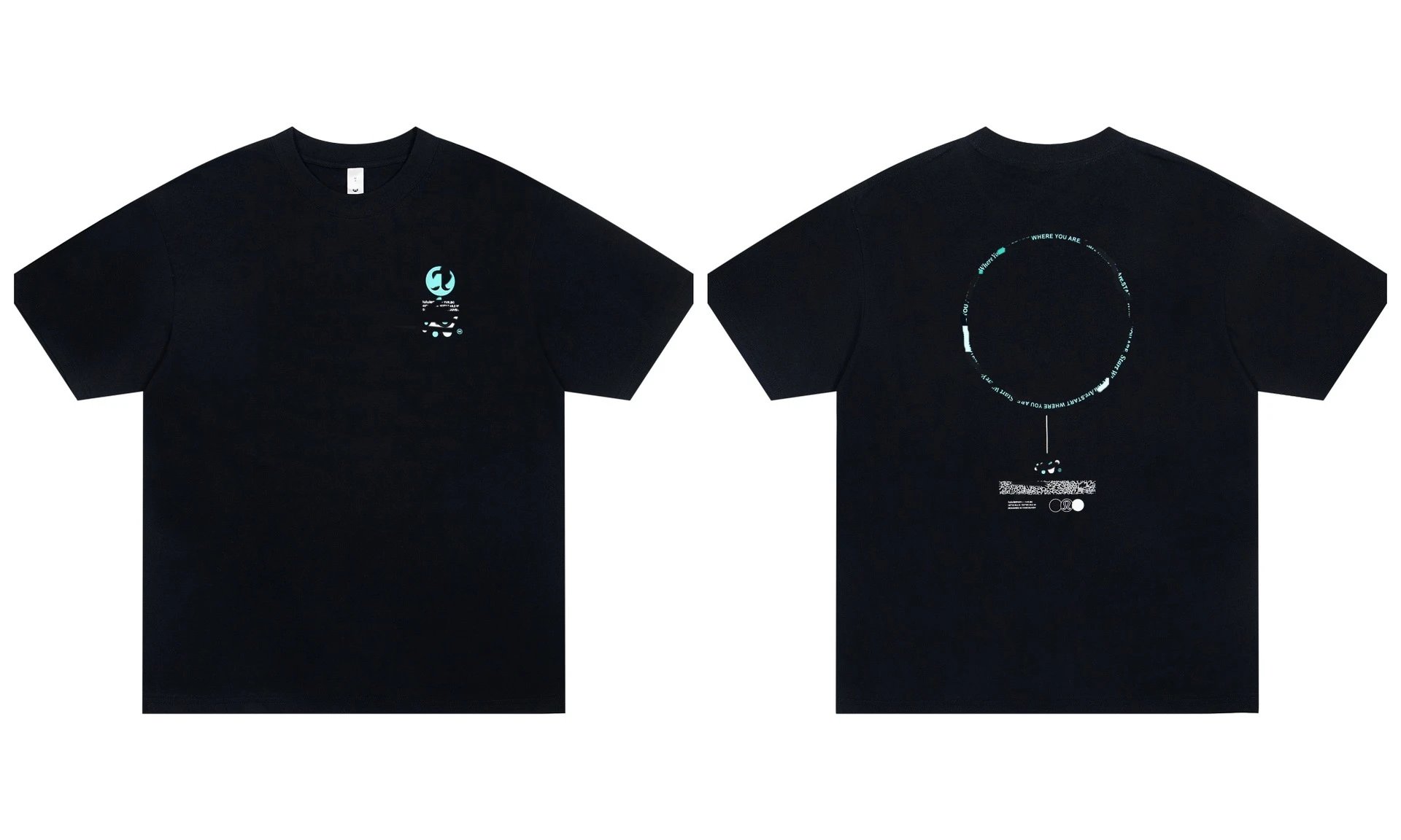 Design Cityscape Graphic Black T-Shirt - 7
