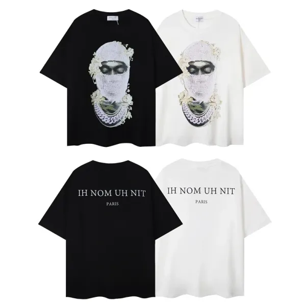Off-White x Virgil Abloh Balaclava Graphic T-Shirt Black - 18