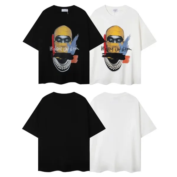 Off-White x Virgil Abloh Balaclava Graphic T-Shirt Black - 29