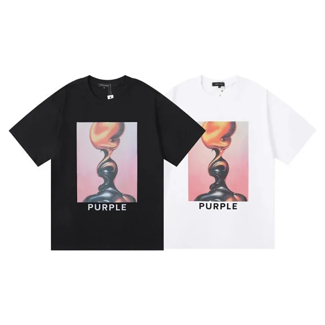 Purple Brand T-Shirts Short-Sleeve Graphic Print product detail image 15