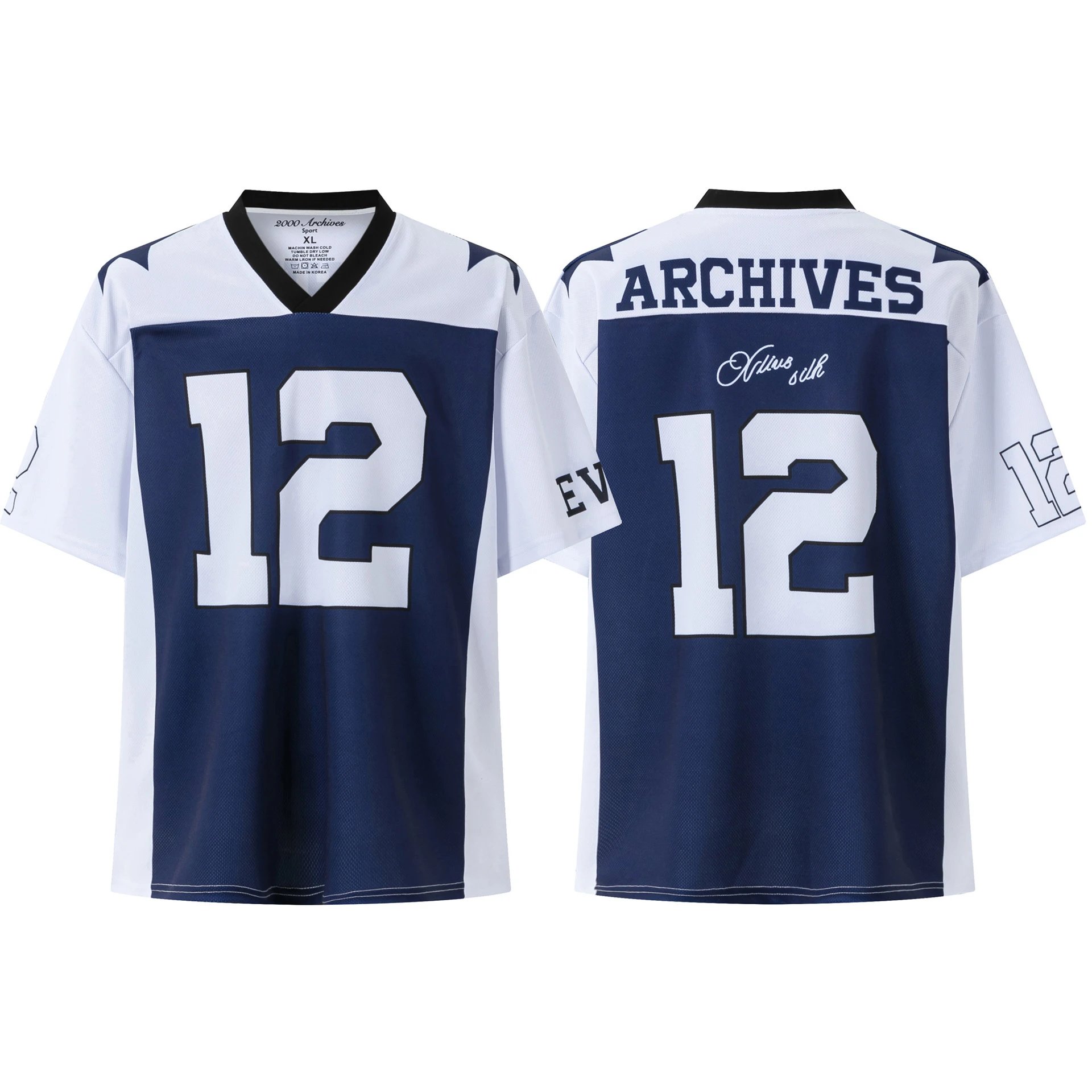 2000 Archives Sport X Nivis Silk 12 Jersey Black - 34