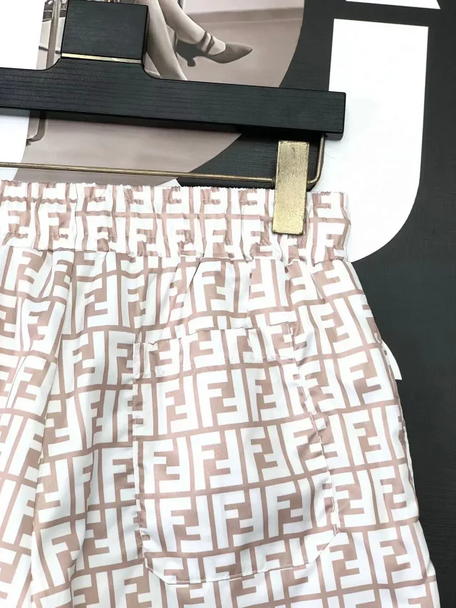 Fendi Shorts FF monogram drawstring product detail image 30