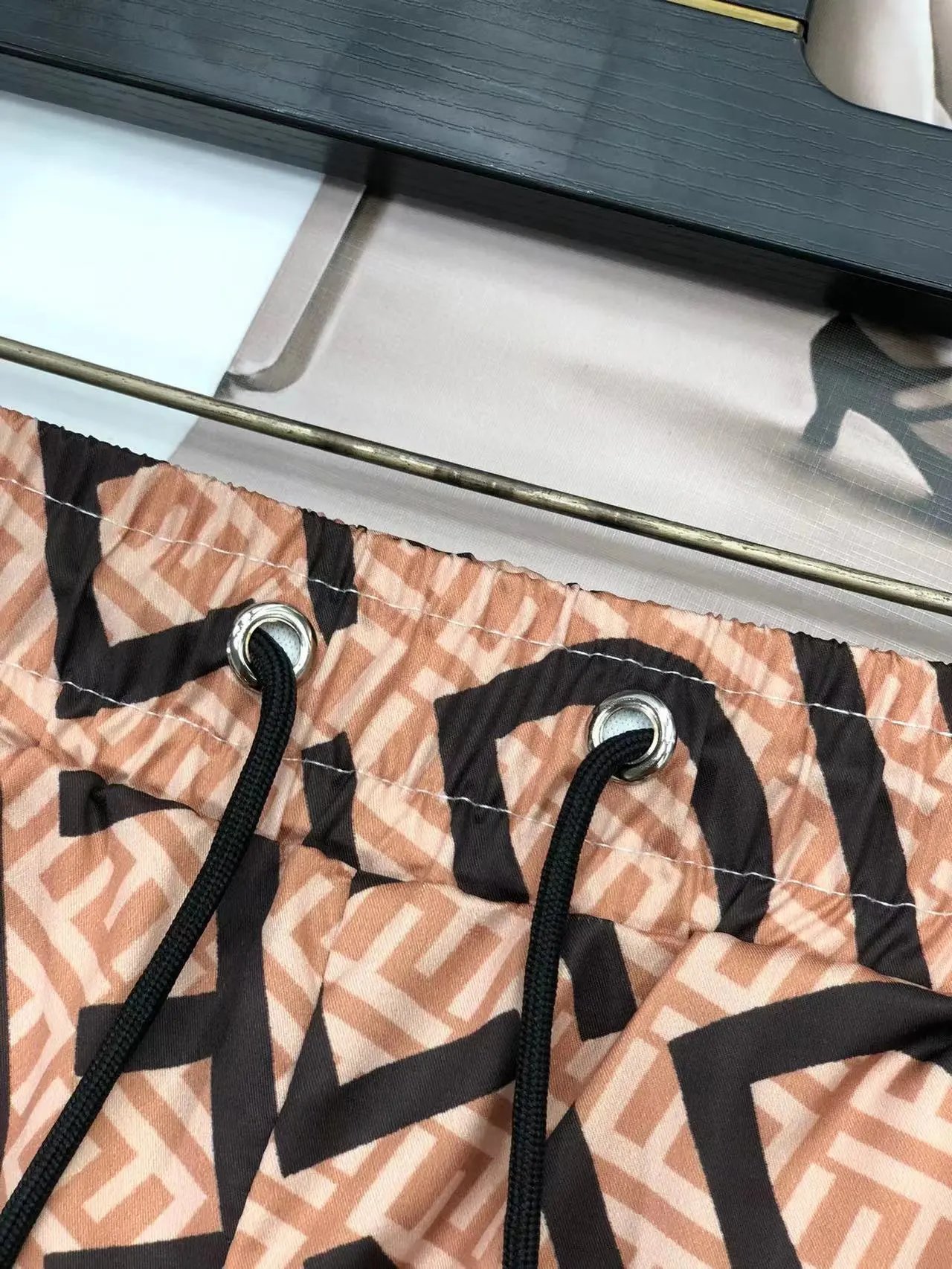 Fendi FF Monogram Swim Shorts Navy - 22