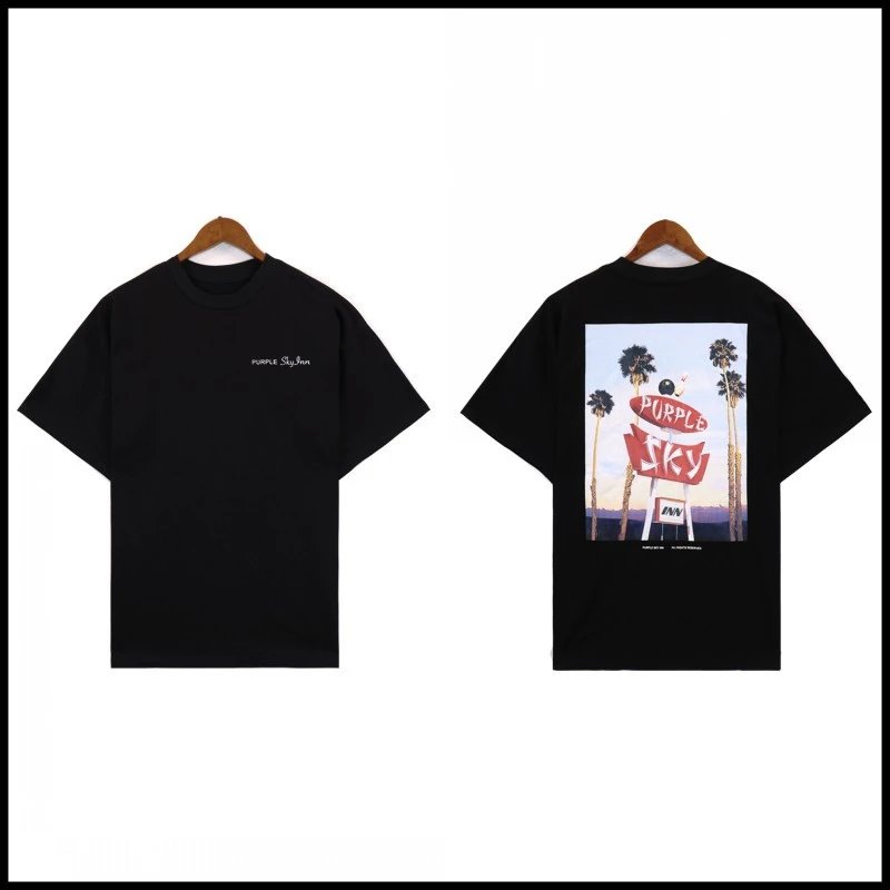 Purple Brand Sky Inn Photo Tee Black