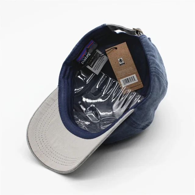 Patagonia Hats Washed baseball cap with mountain logo patch product detail image 2