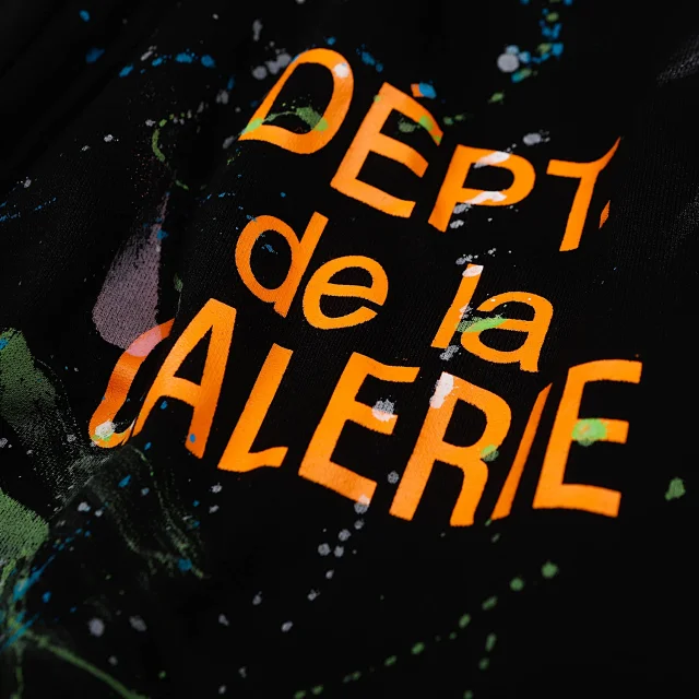 Unbranded Shorts Paint-Splatter Graphic Drawstring product detail image 12