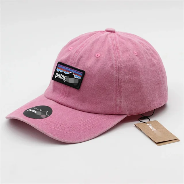 Patagonia Hats Washed baseball cap with mountain logo patch product detail image 14