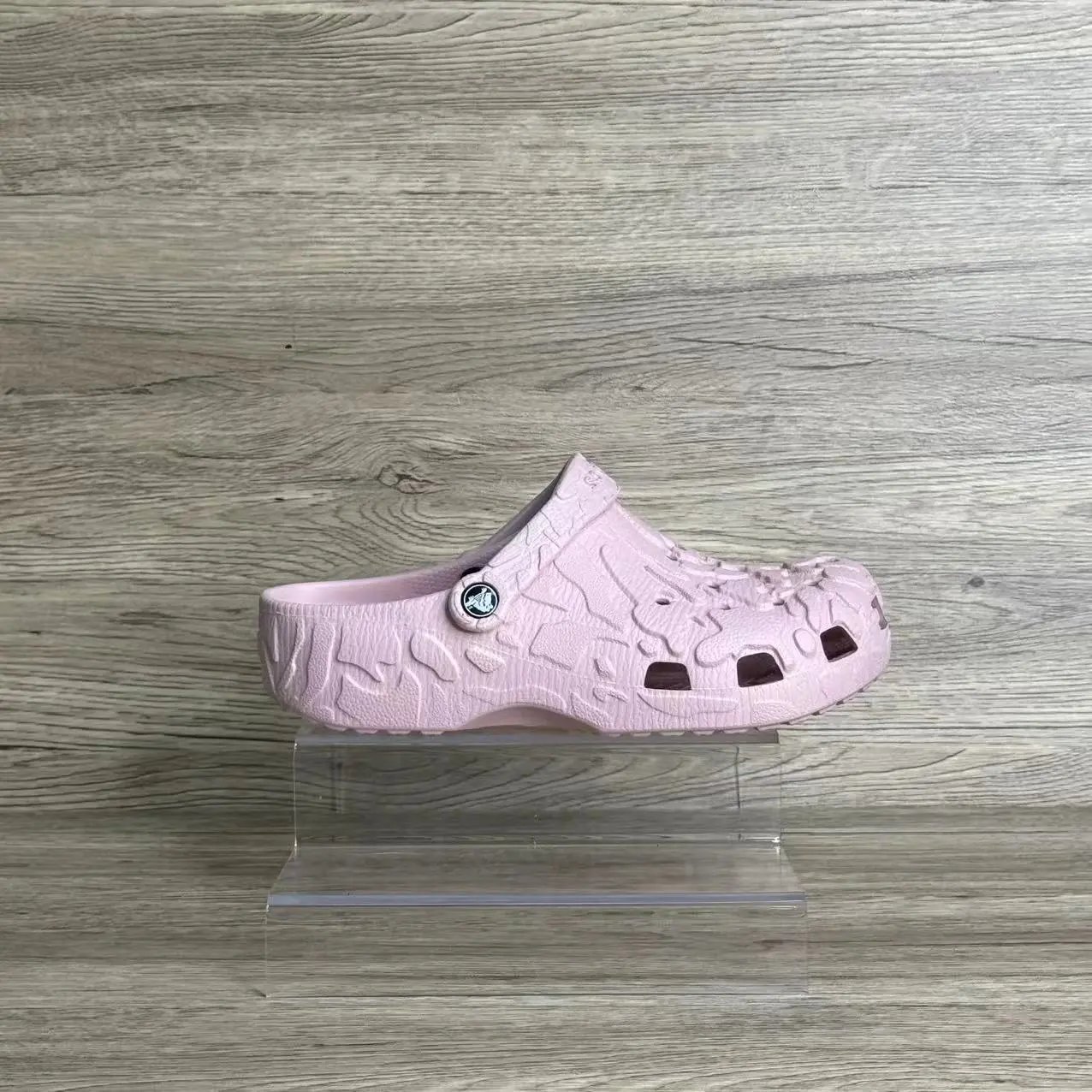 Crocs Classic Clog Sandstone Embossed Texture Clogs Sandals - 16