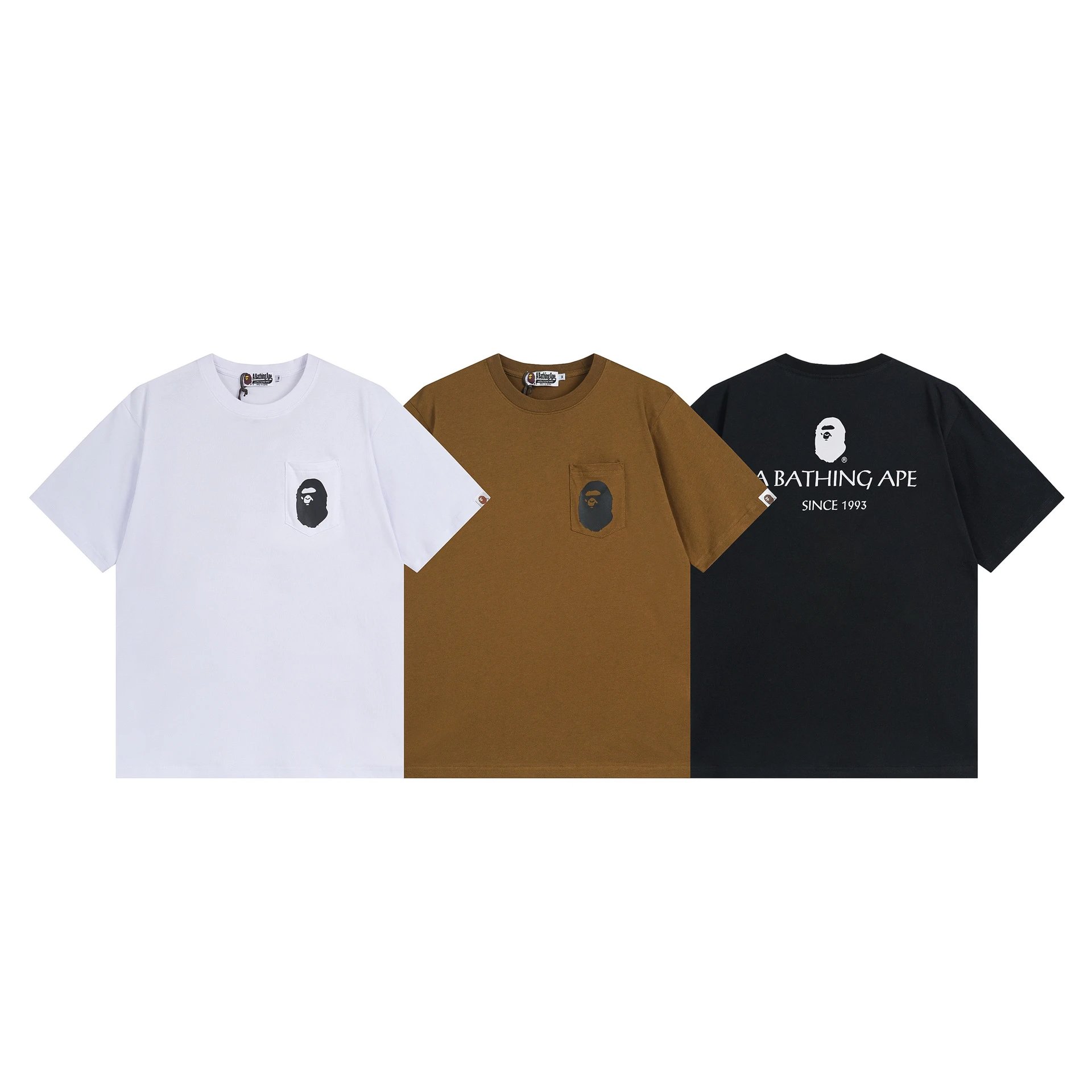 A BATHING APE T-Shirts Logo Graphic image 2