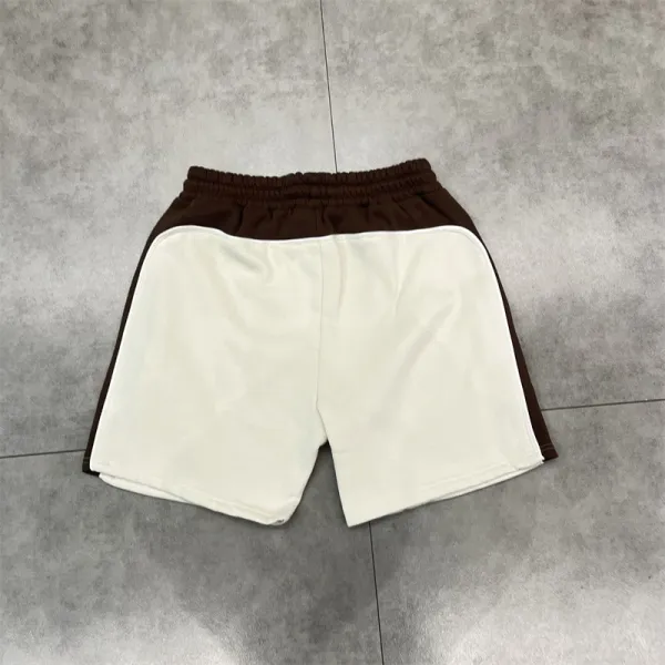 OAMC Track Shorts Gray with Neon Yellow Trim - 10