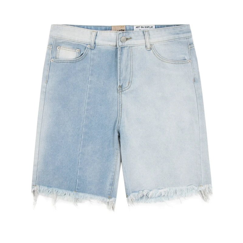 Off-White Paint Splatter Denim Shorts White - 35