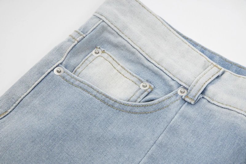 Off-White Paint Splatter Denim Shorts White - 39