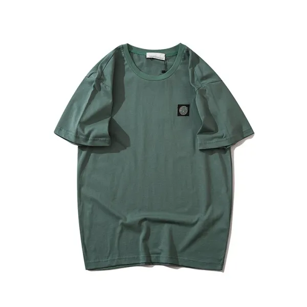 Design Minimalist Pocket Tee Forest Green T-Shirt - 1