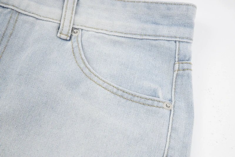 Off-White Paint Splatter Denim Shorts White - 40