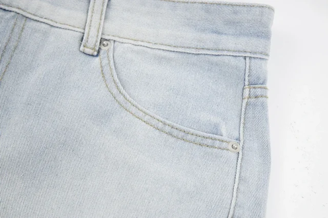 Gallery Dept. Shorts Denim with raw hems; distressed, paint-splatter, and washed variants product detail image 39