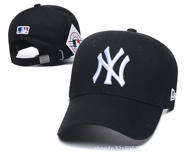 New Era Yankees 9Forty Cap Black White