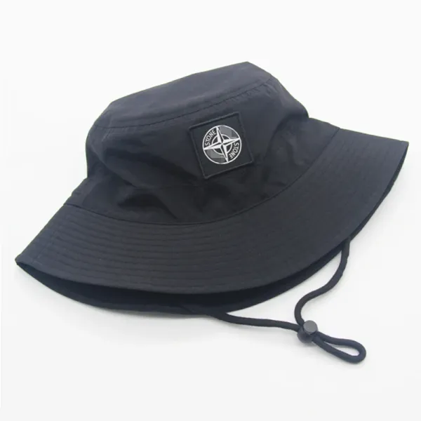 Stone Island Compass Logo Bucket Hat Gray - 7