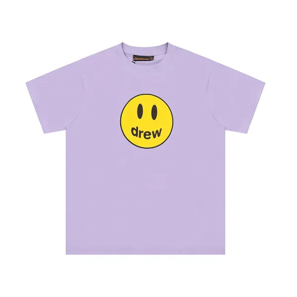 Drew House Smiley Face Purple T-Shirt - 1
