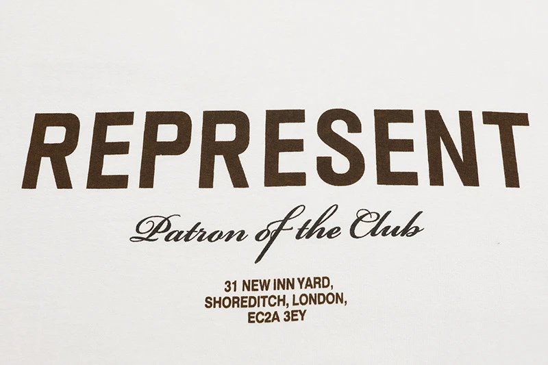 Represent Owners' Club Black Oversized T-Shirt - 25