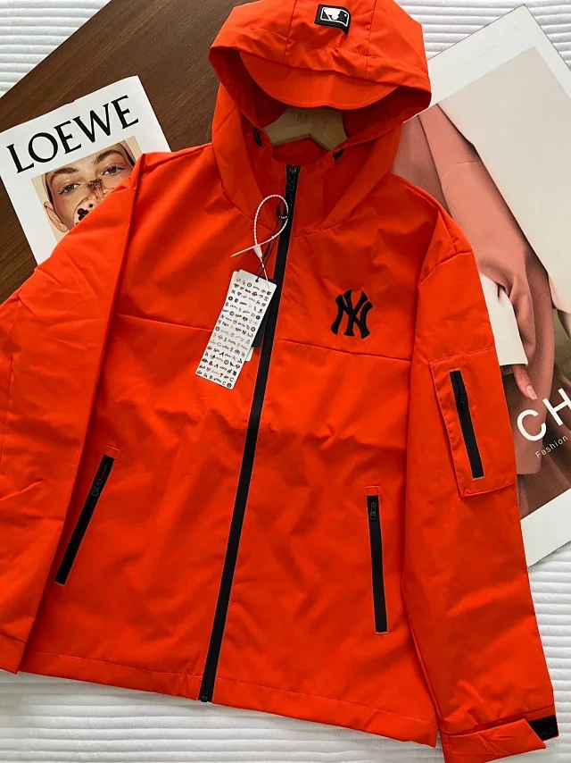 MLB Jackets Hooded zip-up jacket with team logos product detail image 18