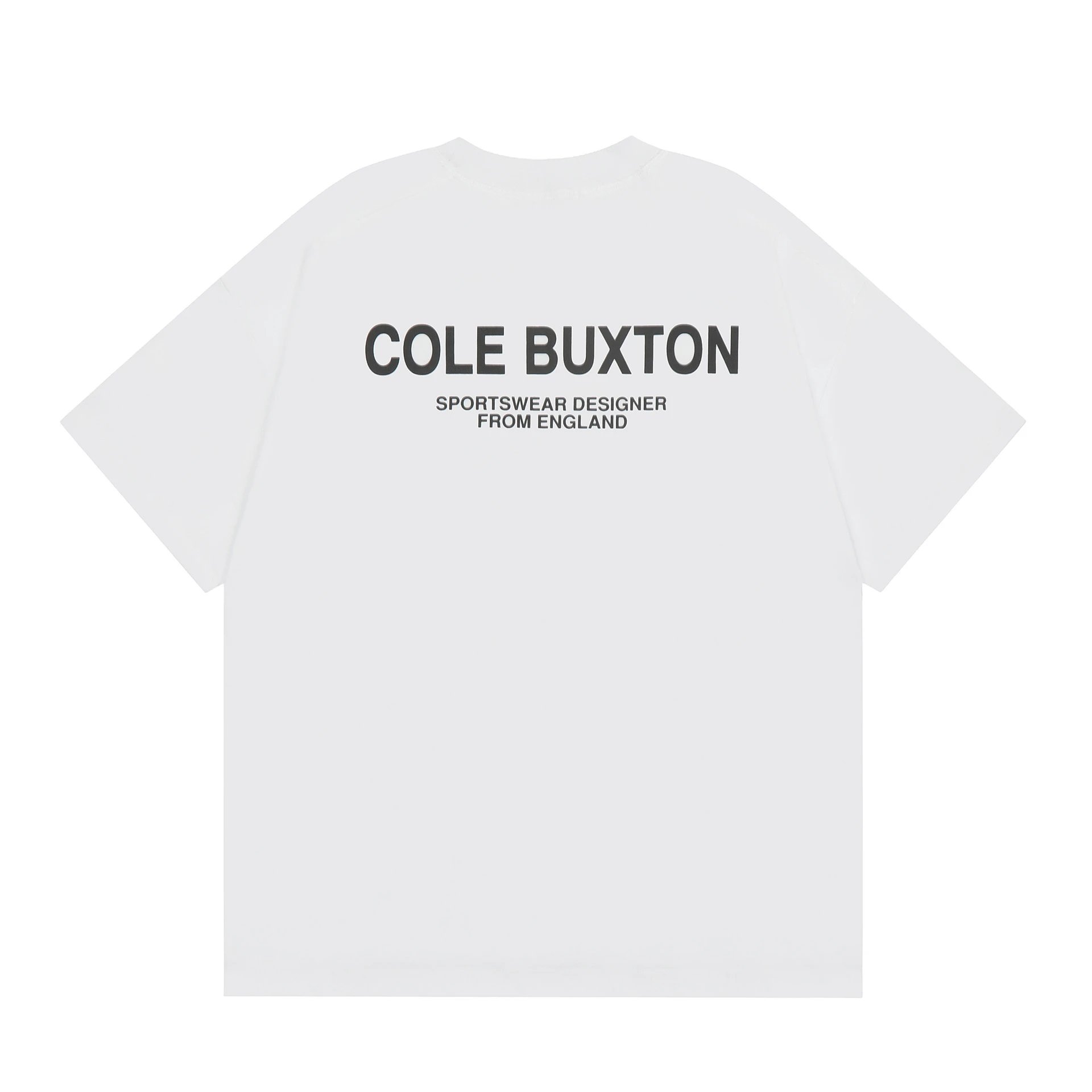 Collabuxton CB Outline Logo White T-Shirt - 16