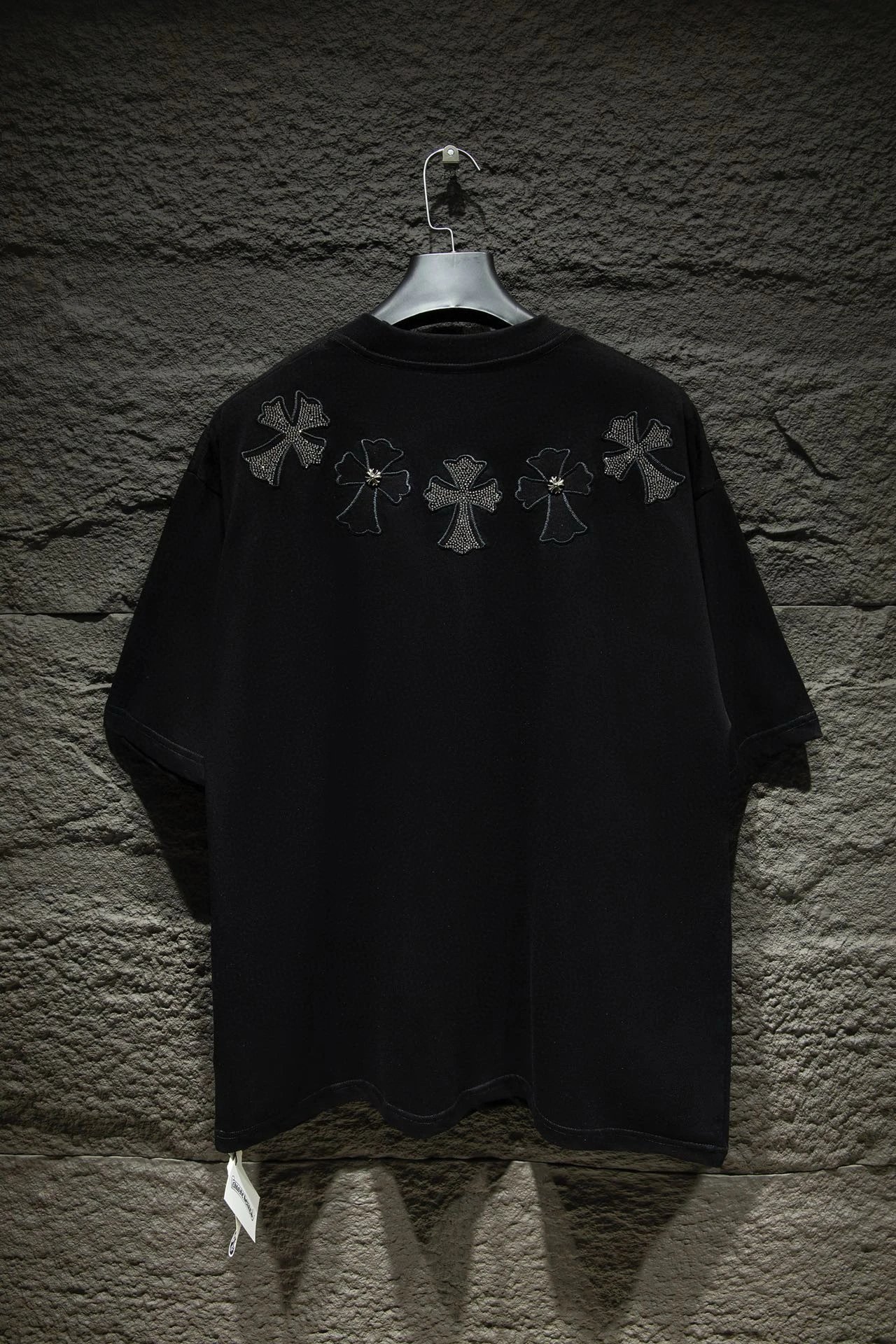 Gallery Dept. Embroidered Logo Black T-Shirt - 10