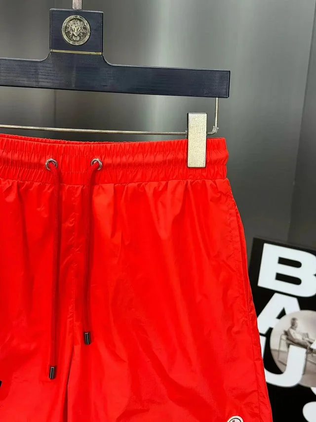 Moncler Swimwear Logo-print drawstring swim shorts product detail image 59