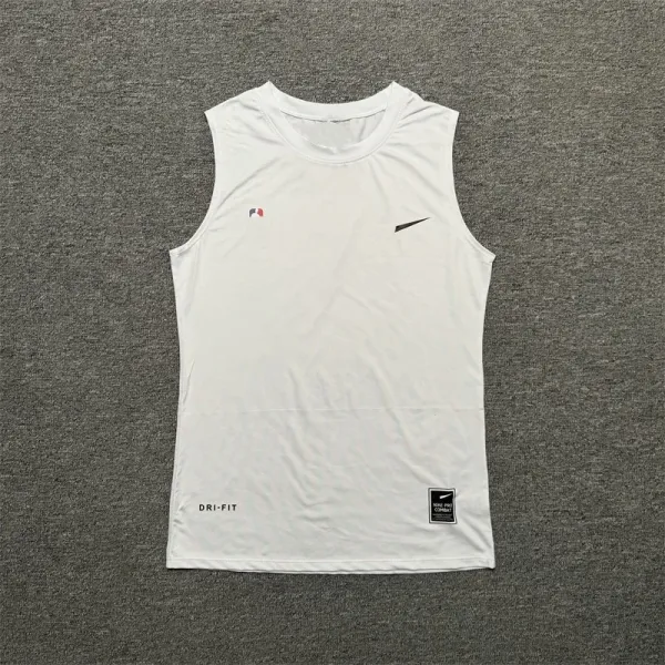 Nike Pro Dri-FIT Compression Vest Black Vest Top - 4