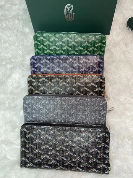 Goyard Saint-Louis Long Wallet Gray - 5