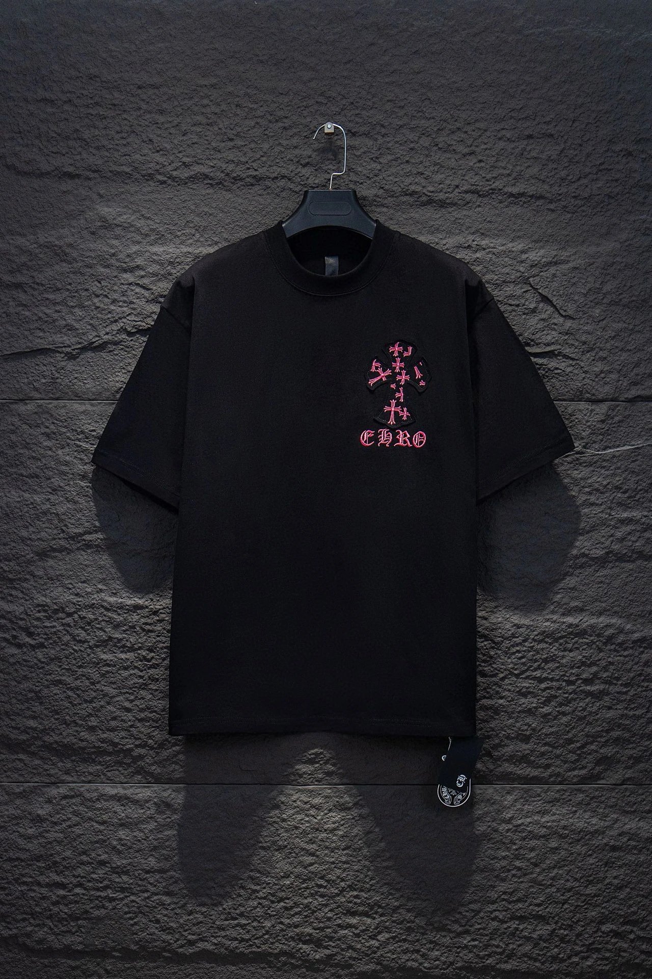 Gallery Dept. Embroidered Logo Black T-Shirt - 4