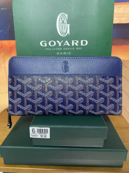 Goyard Saint-Louis Long Wallet Gray - 13
