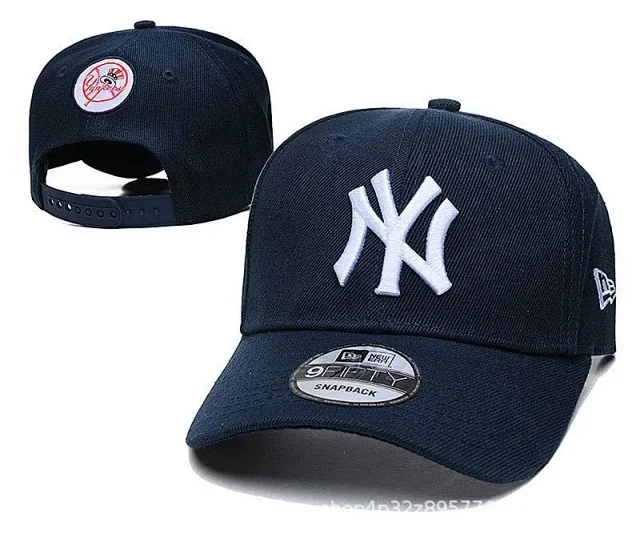 New Era Hats York Yankees Logo Adjustable Baseball Cap product detail image 9