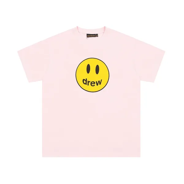Drew House Smiley Face Pink T-Shirt - 1