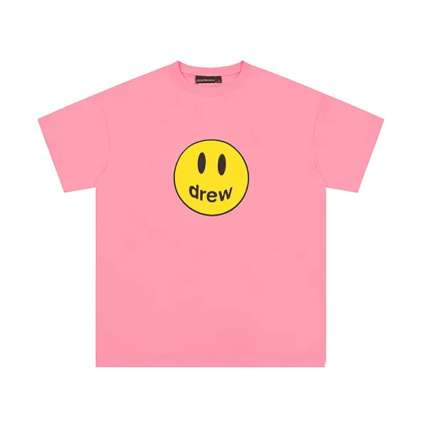 Drew House Smiley Face Pink T-Shirt - 1