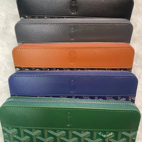 Goyard Saint-Louis Long Wallet Gray - 9