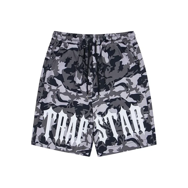 Trapstar Shorts Drawstring with logo print and camouflage variants product detail image 13
