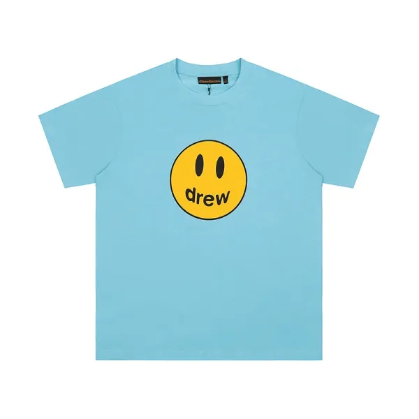 Drew House Smiley Face Light Blue T-Shirt - 1