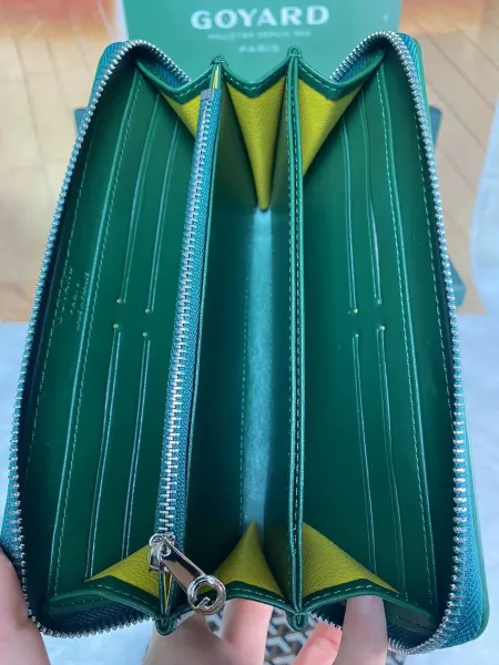 Goyard Saint-Louis Long Wallet Gray - 16