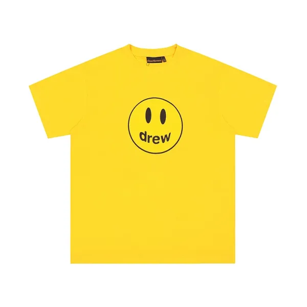 Drew House Smiley Face Yellow T-Shirt - 1