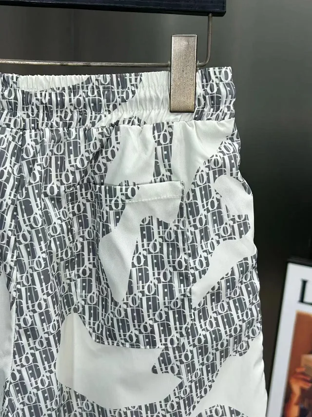 Dior Shorts Oblique monogram drawstring product detail image 22