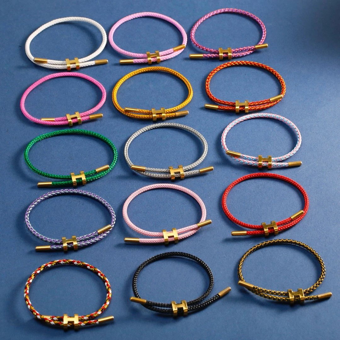 Hermes H-shaped Clasp Bracelet