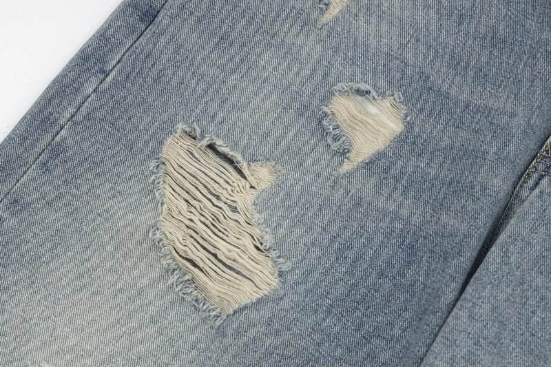 Off-White Paint Splatter Denim Shorts White - 31