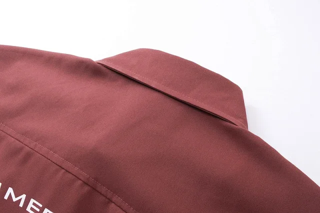 Rhude Shirts Short-Sleeve Button-Up Shirt with Automotive Graphic Print product detail image 15